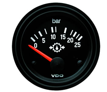 VDO Transmission or Gear Pressure Gauge1